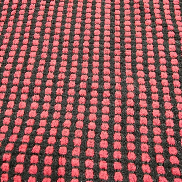 Habitat Sweater Womens Large Red‎ Black Long Sleeve Tunic Cowl Neck Stretch - Picture 4 of 12